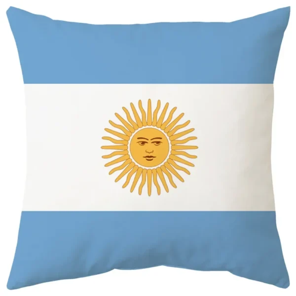 Housse de coussin les pays de la coupe du monde Housse de coussin les pays de la coupe du monde 2