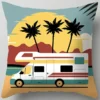 Housse de coussin un jour de plus au paradis 17