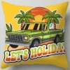Housse de coussin un jour de plus au paradis 8