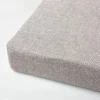 Coussin Rectangle personnalisée pour banc tissu texturé pour intérieur extérieur 4