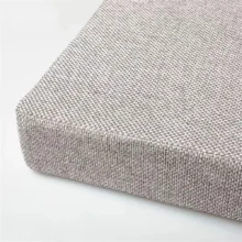 Coussin Rectangle personnalisée pour banc tissu texturé pour intérieur extérieur 4