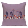 Housse de coussin Nature motif champignons colorés 18