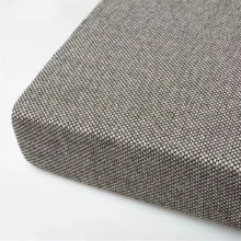 Coussin Rectangle personnalisée pour banc tissu texturé pour intérieur extérieur 7