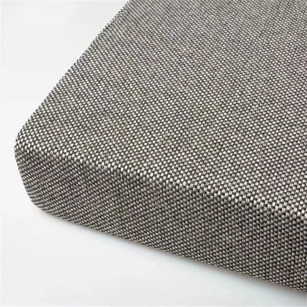Coussin Rectangle personnalisée pour banc tissu texturé pour intérieur extérieur 7