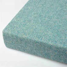 Coussin Rectangle personnalisée pour banc tissu texturé pour intérieur extérieur 8