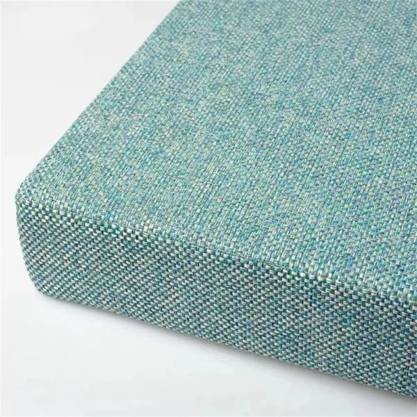 Coussin Rectangle personnalisée pour banc tissu texturé pour intérieur extérieur 8
