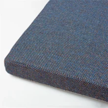 Coussin Rectangle personnalisée pour banc tissu texturé pour intérieur extérieur 10